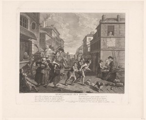 Verhuizing van een schilder