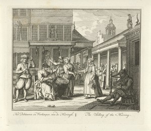 Verkoop van haring