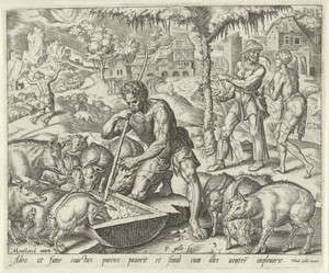 Verloren zoon als varkenshoeder