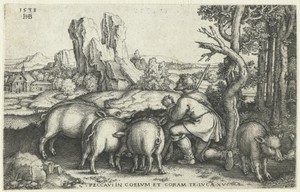 Verloren zoon als varkenshoeder