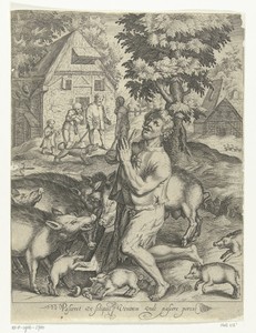 Verloren zoon als varkenshoeder