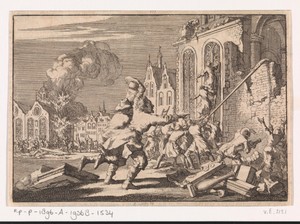Vernielen van katholieke kapellen te Londen, 1688
