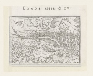 Vernietiging van legers van Farao in Rode Zee