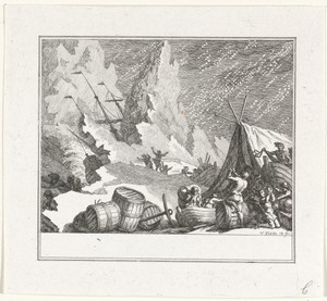Verongelukken van het schip De Wilhelmina in Groenland, 1777