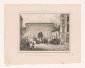 Verovering van de Mechelsepoort te Antwerpen