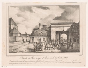 Verovering van de Rodepoort te Antwerpen