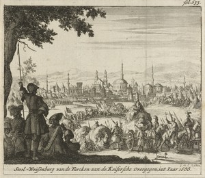 Verovering van Stuhlweissenburg in Hongarije, 1688