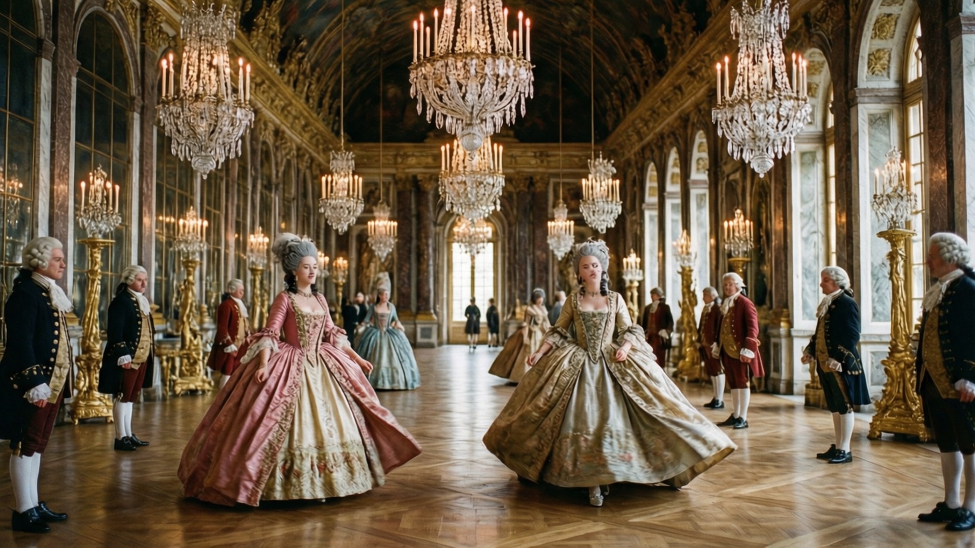 Versailles Ballroom Dreams by Wallpapers.art Studio