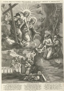 Verschijning van Christus en Maria aan de heilige Franciscus