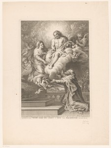 Verschijning van Christus en Maria aan Franciscus van Assisi