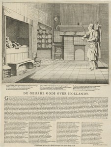 Verschijning van een engel aan de weduwe Grietje Claes