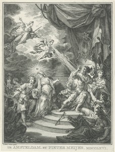 Verschijning van Gerechtigheid aan koning Saul