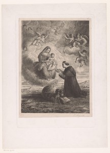 Verschijning van Maria met het Christuskind aan Sint-Dominicus