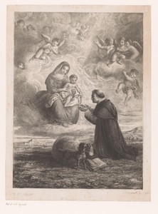 Verschijning van Maria met het Christuskind aan Sint-Dominicus