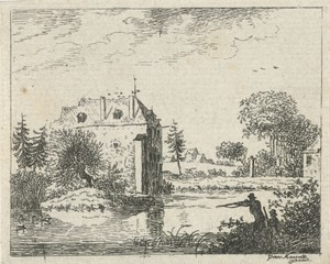 Versterkt huis aan de waterkant
