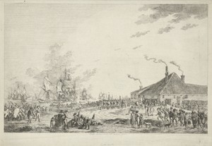 Vertrek van de Engelse en Russische troepen uit Den Helder, 1799