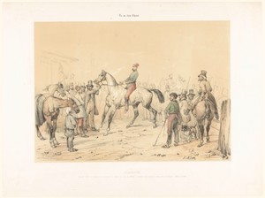 Verval en verkoop van het paard Brillant