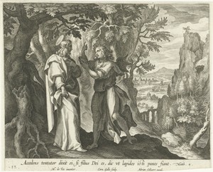 Verzoeking van Christus in de woestijn