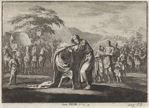 Verzoening van Jakob en Esau