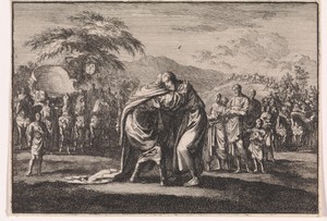 Verzoening van Jakob en Esau