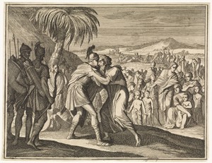 Verzoening van Jakob en Esau