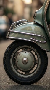 Vespa Details Close-Up