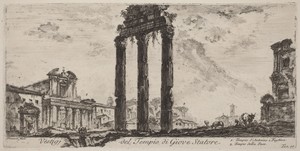 Vestigi del tempio del Giove Statore