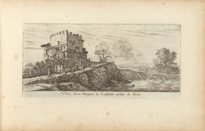 Veue d'une Antiquité de Constantin proche de Rome