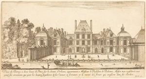 Veue de Berny a deux lieues de Paris sur le chemin d'Orléans