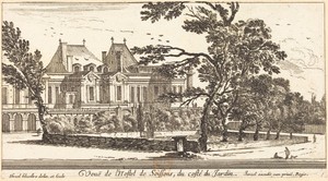 Veue de l'Hostel de Soissons