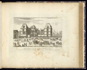 Veue de l’Entrée de la Maison Royale de Fonteine-Bleau