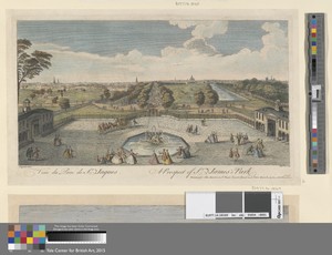 Veue de Parc de St. Jacques