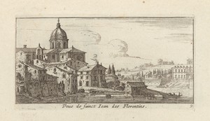 Veue de sainct Jean des Florentins