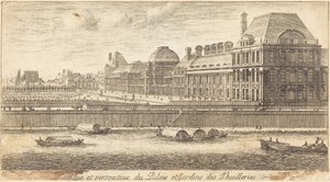 Veue et Perspectiue du Palais et Jardins des Thuilleries