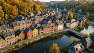 Vianden Town in Autumn