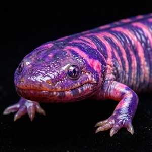 Vibrant Caecilian