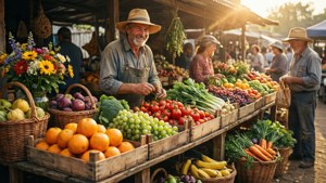Vibrant Farmers Market