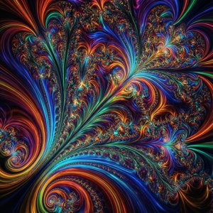 Vibrant Fractal Art