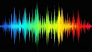 Vibrant Gradient Soundwave