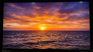 Vibrant Ocean Sunset