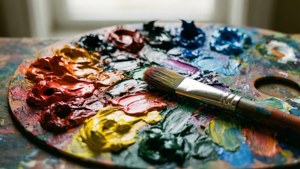 Vibrant Palette Close-Up