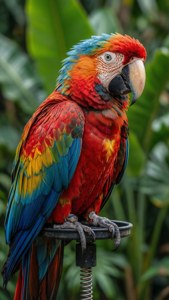 Vibrant Parrot
