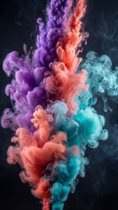 Vibrant Smoke Cloud