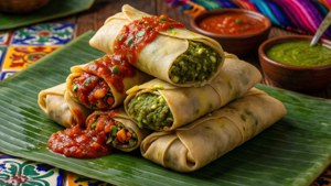 Vibrant Tamale Stack