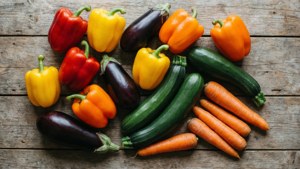 Vibrant Vegetable Flat Lay