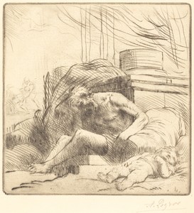 Victim of a Fire (Victime d'un incendie)