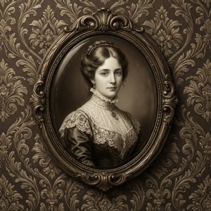 Victorian Lace Cameo