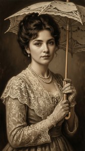 Victorian Lady Portrait