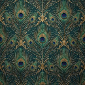 Victorian Peacock Pattern