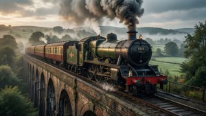 Victorian Steam Train